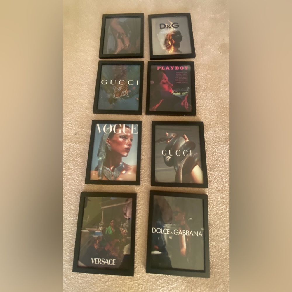 Black Framed Picture Collection
